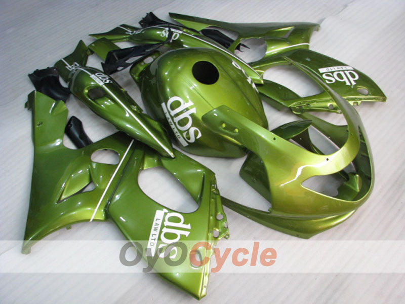 Injection Fairing kit for 97-07 YZF600R - Green - DBS #OYO87906426 Secondary image