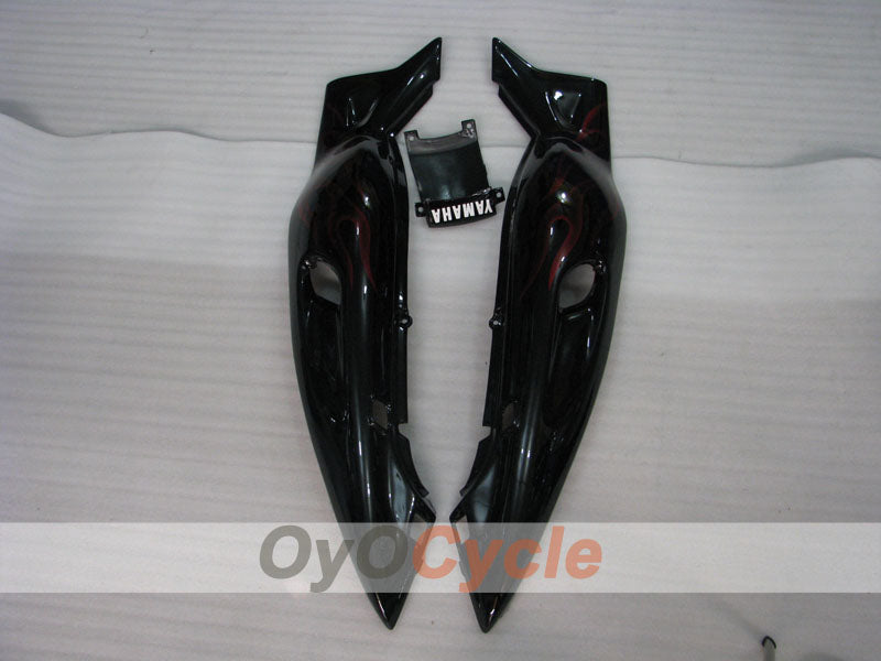 Injection Fairing kit for 97-07 YZF600R - Red, Black - Flame #OYO87906428