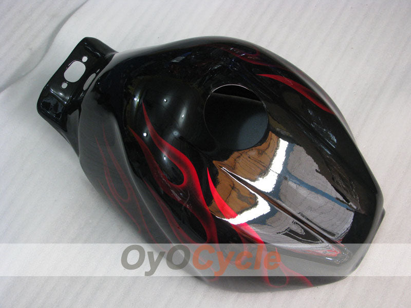 Injection Fairing kit for 97-07 YZF600R - Red, Black - Flame #OYO87906428