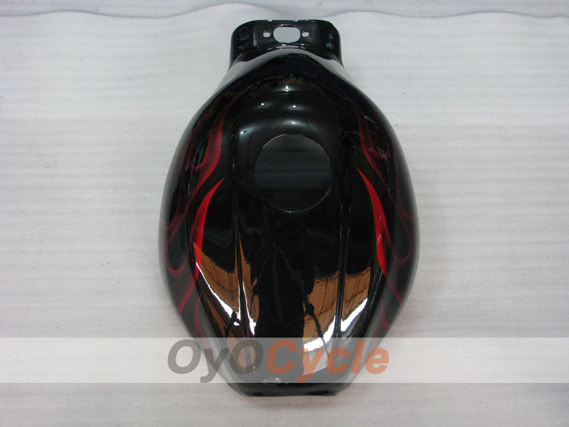 Injection Fairing kit for 97-07 YZF600R - Red, Black - Flame #OYO87906428