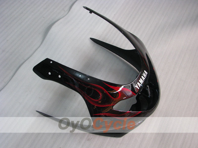 Injection Fairing kit for 97-07 YZF600R - Red, Black - Flame #OYO87906428