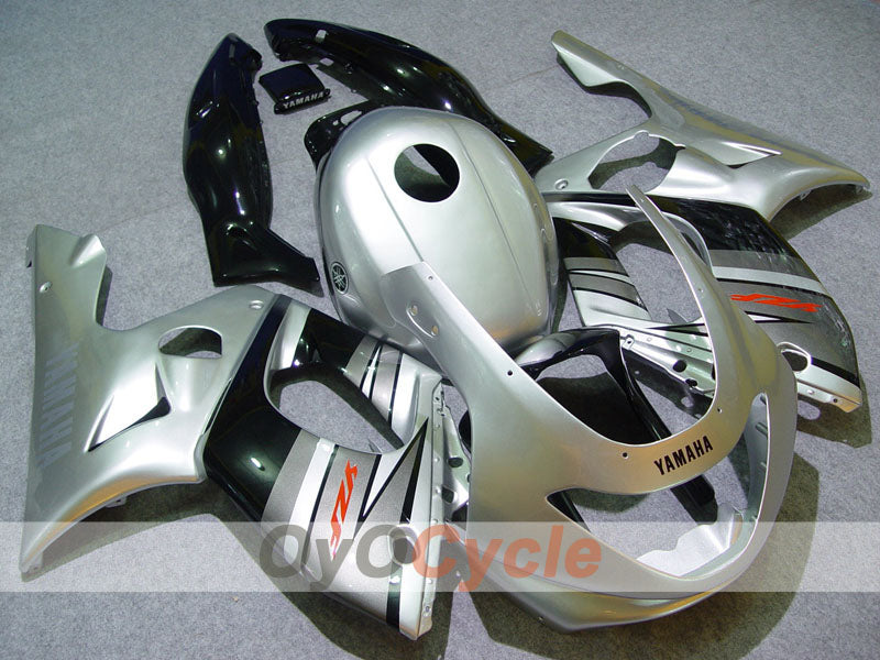 Injection Fairing kit for 97-07 YZF600R - Black, Silver - Factory Style #OYO87906430