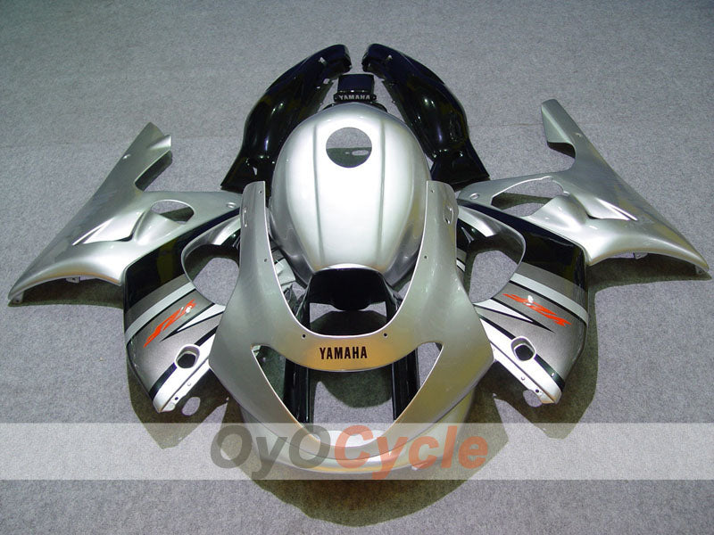 Injection Fairing kit for 97-07 YZF600R - Black, Silver - Factory Style #OYO87906430