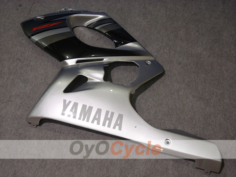 Injection Fairing kit for 97-07 YZF600R - Black, Silver - Factory Style #OYO87906430