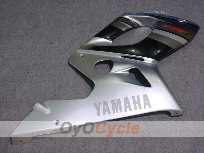 Injection Fairing kit for 97-07 YZF600R - Black, Silver - Factory Style #OYO87906430