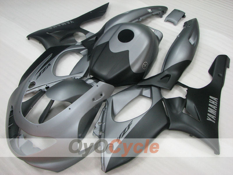 Injection Fairing kit for 97-07 YZF600R - Black, Grey - Factory Style #OYO87906433