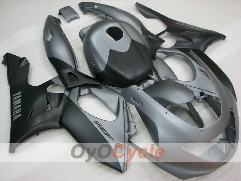 Injection Fairing kit for 97-07 YZF600R - Black, Grey - Factory Style #OYO87906433 Main image