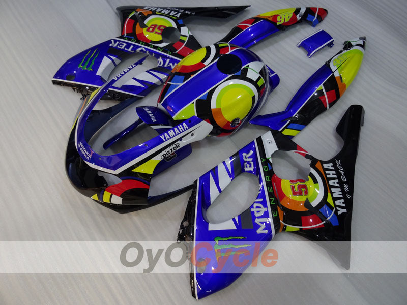 Injection Fairing kit for 97-07 YZF600R - As Picture - Monster #OYO87906434 Secondary image
