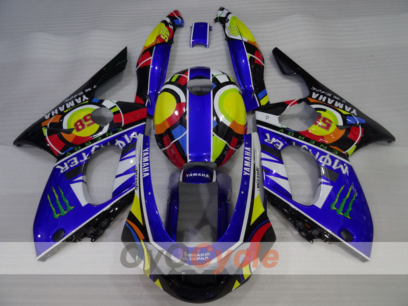 Injection Fairing kit for 97-07 YZF600R - As Picture - Monster #OYO87906434