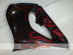 Fairing kit for 97-07 YZF1000R - Red, Black - Flame #OYO87906436