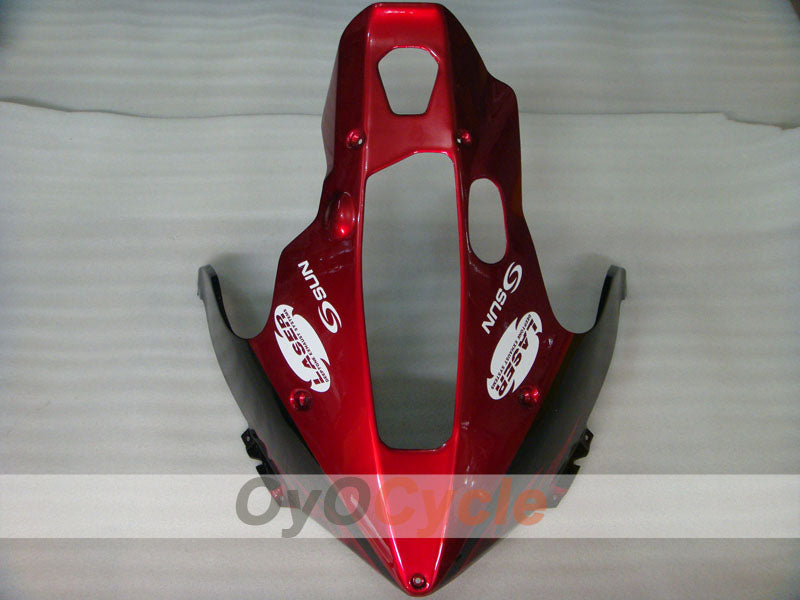 Fairing kit for 97-07 YZF1000R - Red, Black - Flame #OYO87906436