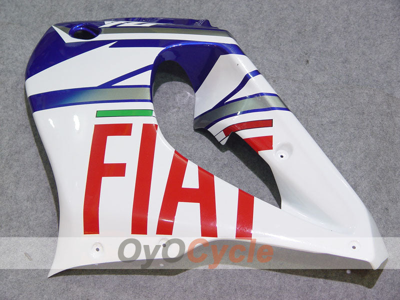 Fairing kit for 97-07 YZF1000R - Blue, White - FIAT #OYO87906437