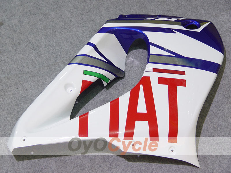 Fairing kit for 97-07 YZF1000R - Blue, White - FIAT #OYO87906437