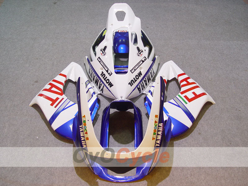 Fairing kit for 97-07 YZF1000R - Blue, White - FIAT #OYO87906437