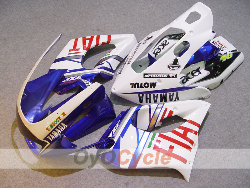 Fairing kit for 97-07 YZF1000R - Blue, White - FIAT #OYO87906437 Main image