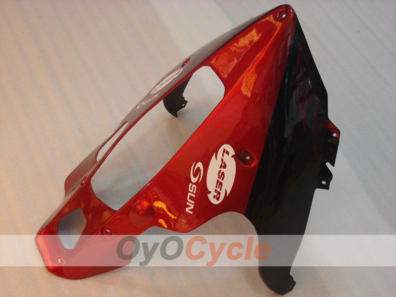 Fairing kit for 97-07 YZF1000R - Red, Black - Flame #OYO87906440