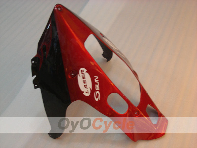 Fairing kit for 97-07 YZF1000R - Red, Black - Flame #OYO87906440