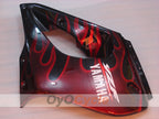 Fairing kit for 97-07 YZF1000R - Red, Black - Flame #OYO87906440