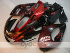 Fairing kit for 97-07 YZF1000R - Red, Black - Flame #OYO87906440