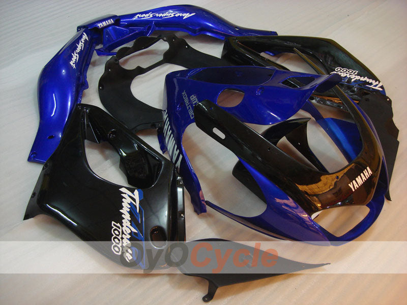 Fairing kit for 97-07 YZF1000R - Blue, Black - Factory Style #OYO87906441 Main image