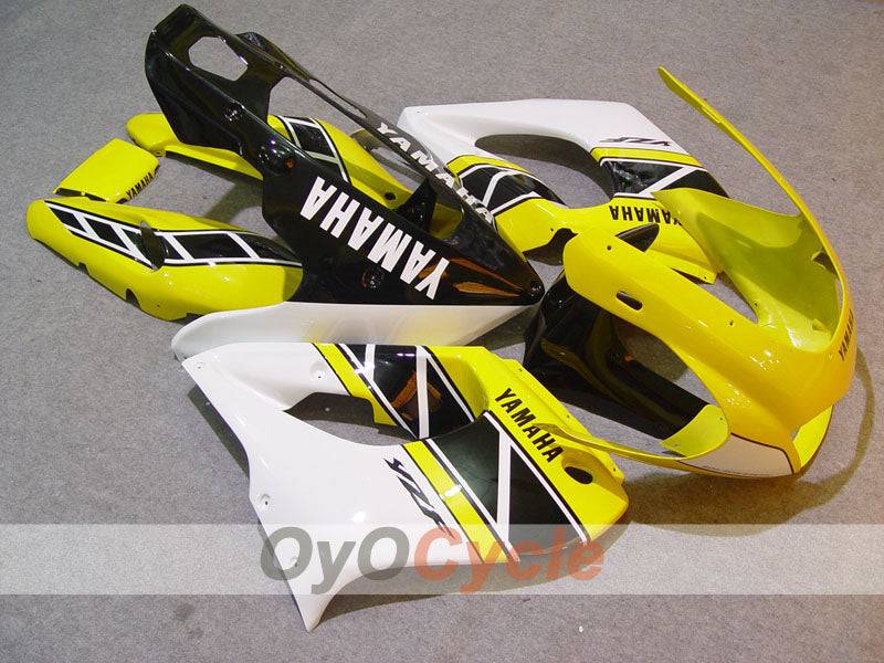 Fairing kit for 97-07 YZF1000R - Yellow, White, Black - Factory Style #OYO87906446 Main image