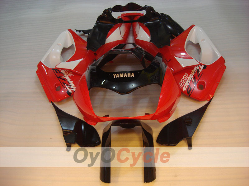 Fairing kit for 97-07 YZF1000R - Red, Black - Factory Style #OYO87906447