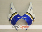 Injection Fairing kit for 07-08 GSX R1000 - Blue, White - Lucky Strike, MOTUL #OYO87902104