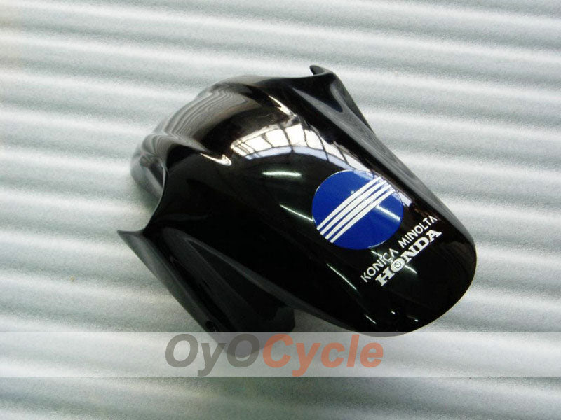 Injection Fairing kit for 01-03 CBR600F4i - White, Black - Konica Minolta, MICHELIN #OYO87900160