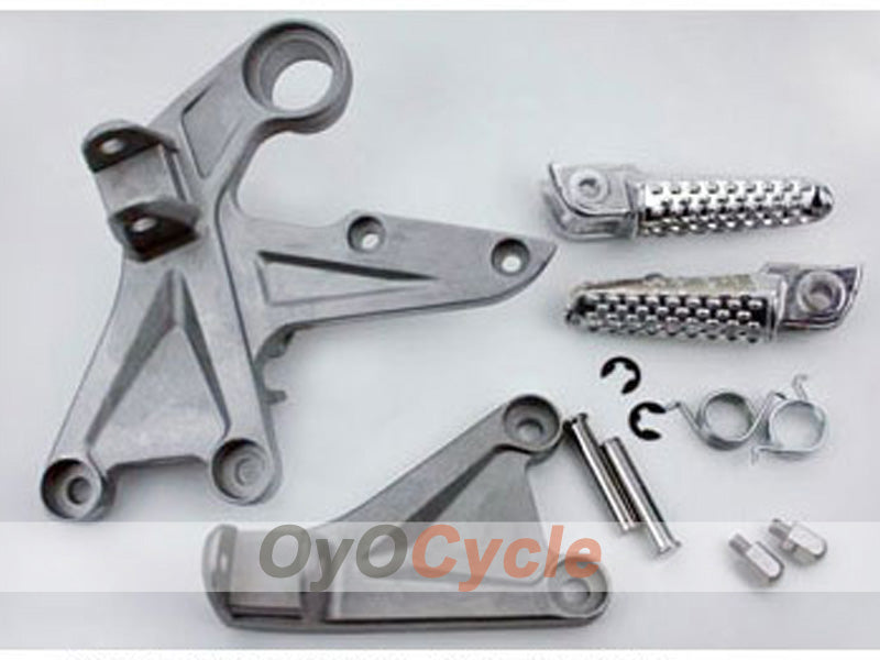 Front Rear Foot Pedal Bracket For Honda 2007-2011 CBR600RR #OYO87903946