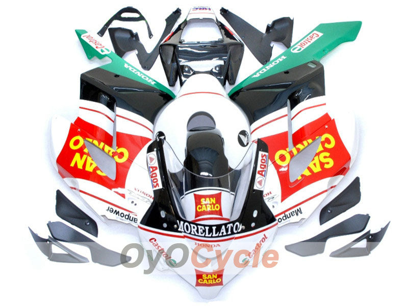 Injection Fairing kit for 04-05 CBR1000RR - White, Black - San Carlo #OYO87900545 Main image