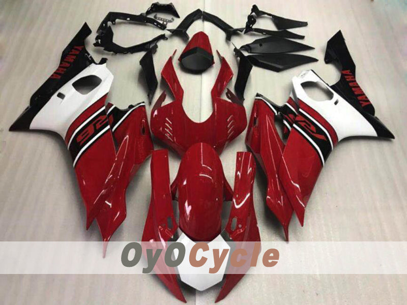 Injection Fairing kit for 17-22 YZF-R6 - Red, White, Black - Factory Style #OYO87914665