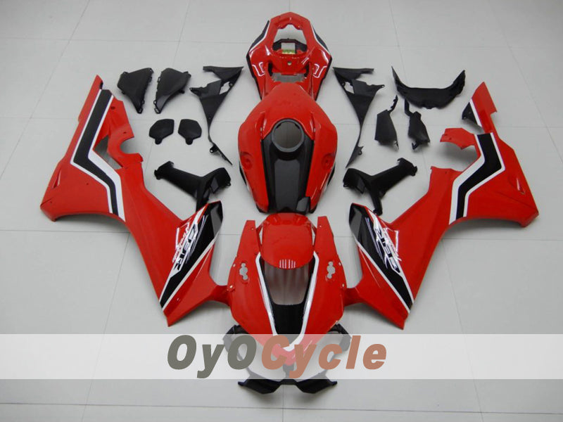 Injection Fairing kit for 17-19 CBR1000RR - Red, Black - Factory Style #OYO87914596