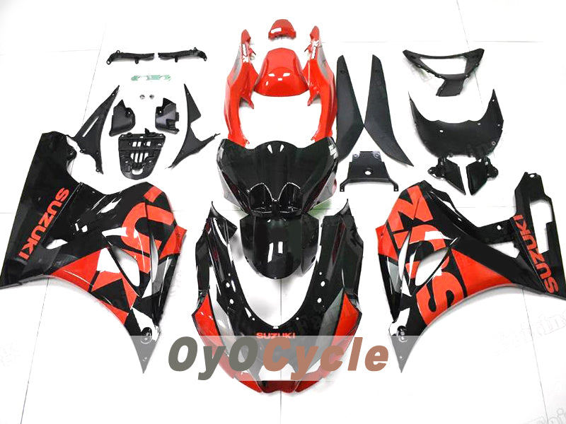 Injection Fairing kit for 17-26 GSX R1000 - Red, Black - Others #OYO87914628