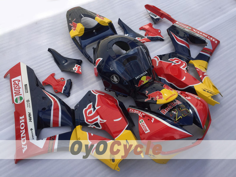 Injection Fairing kit for 13-20 CBR600RR - Red, Blue - Red Bull #OYO87914578 Secondary image