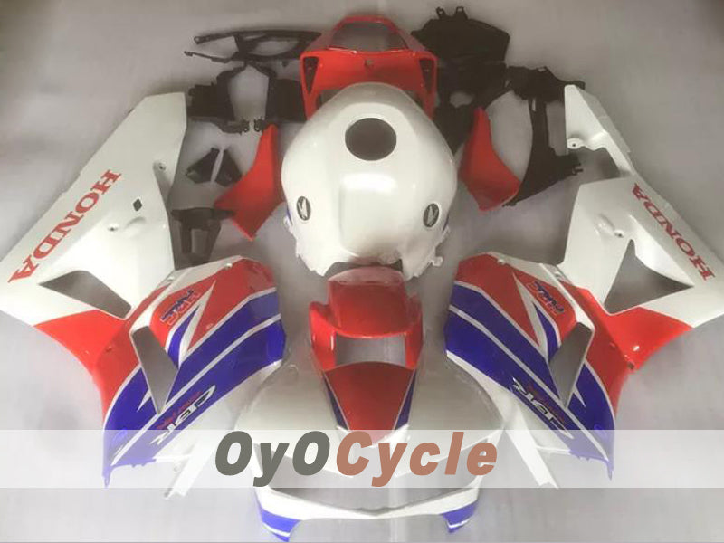 Injection Fairing kit for 13-20 CBR600RR - Red, Blue, White - Others #OYO87914577 Main image