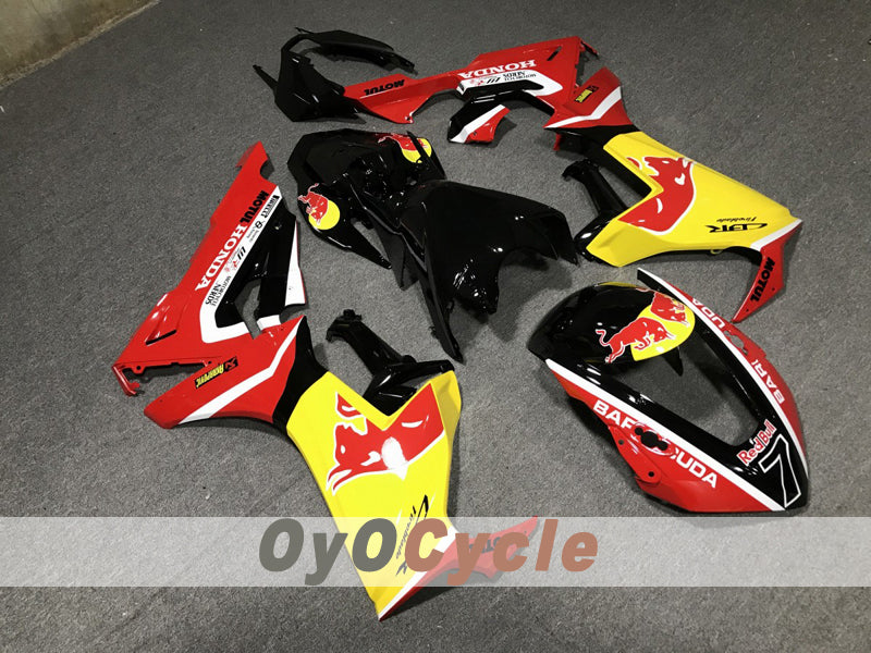 Injection Fairing kit for 17-19 CBR1000RR - Red - Red Bull #OYO87914587