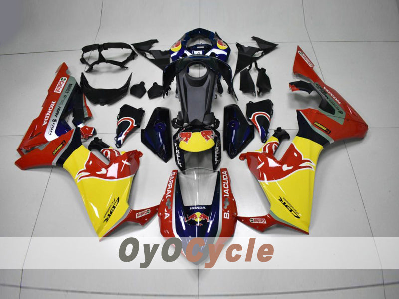 Injection Fairing kit for 17-19 CBR1000RR - Red, Black - Red Bull #OYO87914588 Main image
