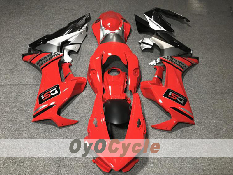 Injection Fairing kit for 17-19 CBR1000RR - Red, Silver - Factory Style #OYO87914597 Secondary image