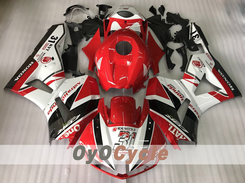 Injection Fairing kit for 13-20 CBR600RR - Red, White, Black - Factory Style #OYO87914574