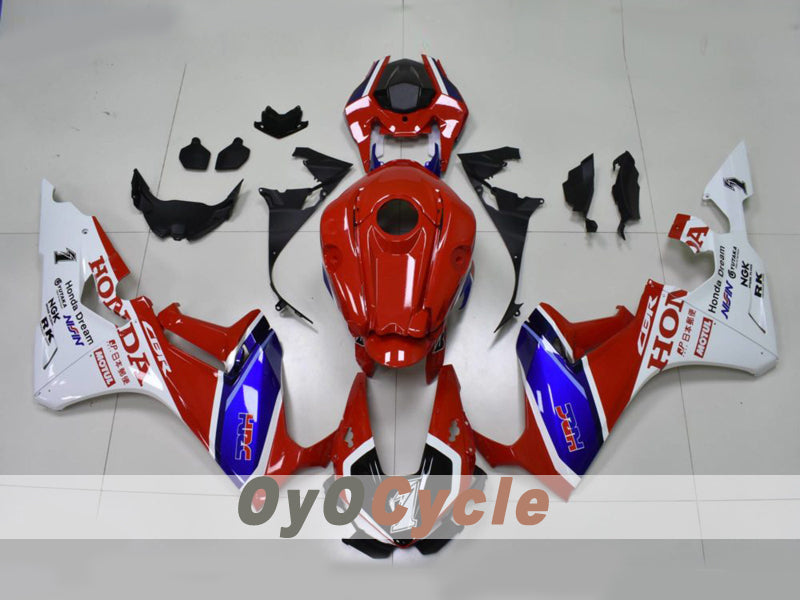 Injection Fairing kit for 17-19 CBR1000RR - Red, Blue, White - Factory Style #OYO87914595 Main image