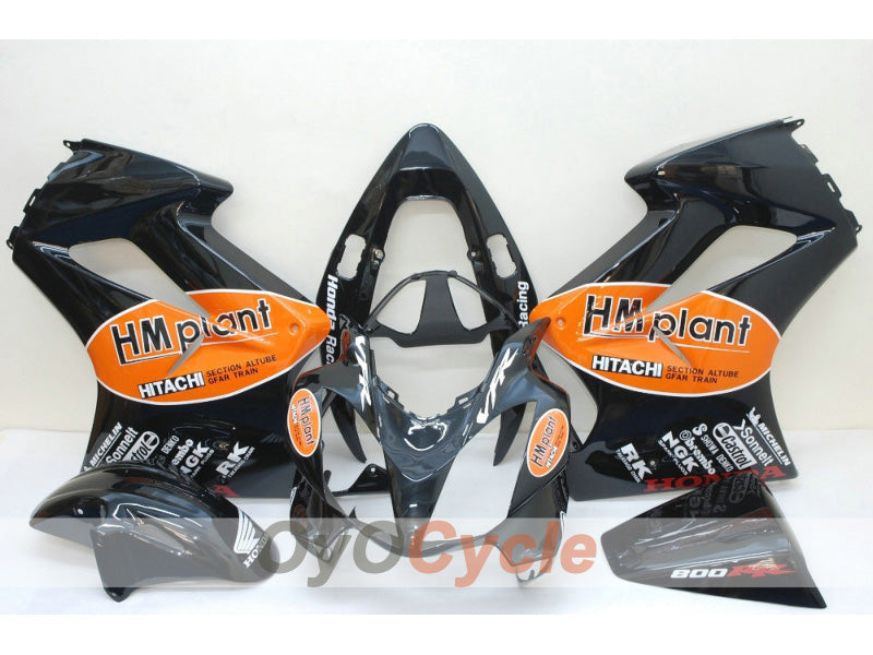 Injection Fairing kit for 02-13 VFR800 - Black - HM Plant #OYO87902830 Main image