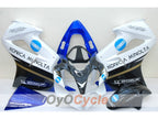 Injection Fairing kit for 02-13 VFR800 - Blue, White - Konica Minolta #OYO87902821