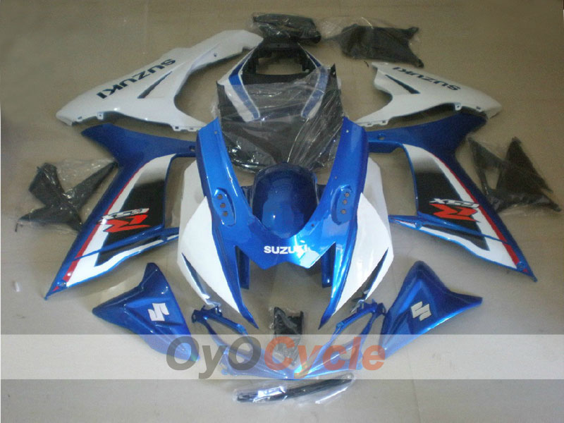 Injection Fairing kit for 11-26 GSX R750 - Blue, White - Factory Style #OYO87901465 Main image