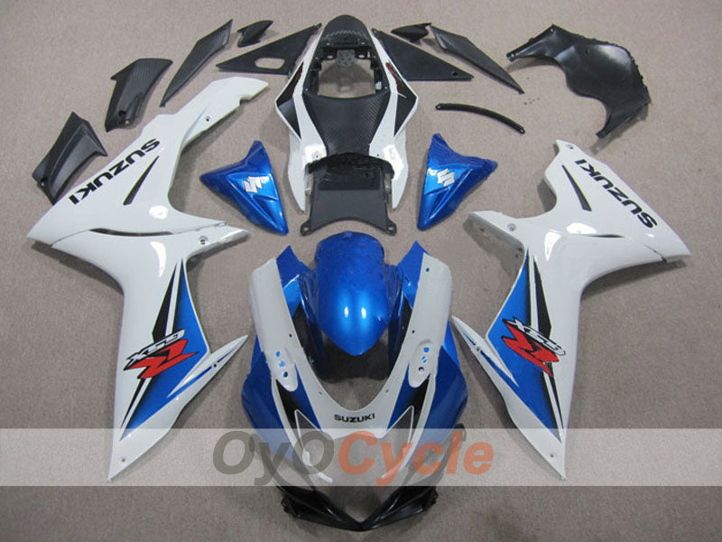 Injection Fairing kit for 11-26 GSX R750 - Blue, White - Factory Style #OYO87901467