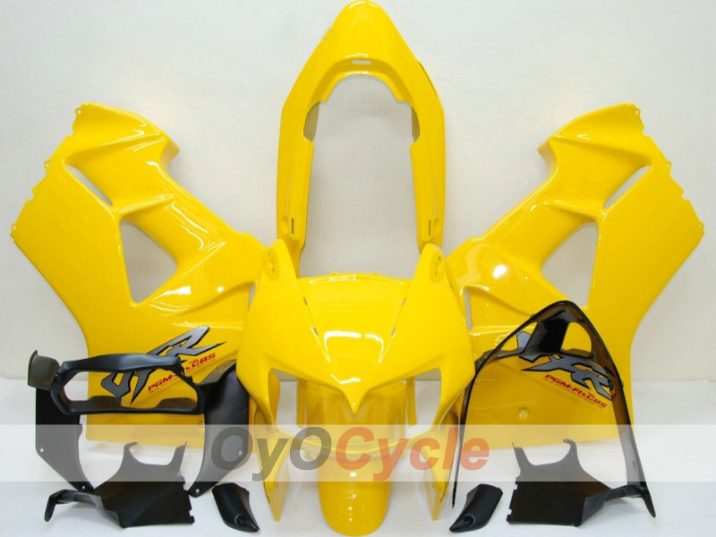 Fairing kit for 98-01 VFR800 - Yellow, Black - Factory Style #OYO87902894 Main image