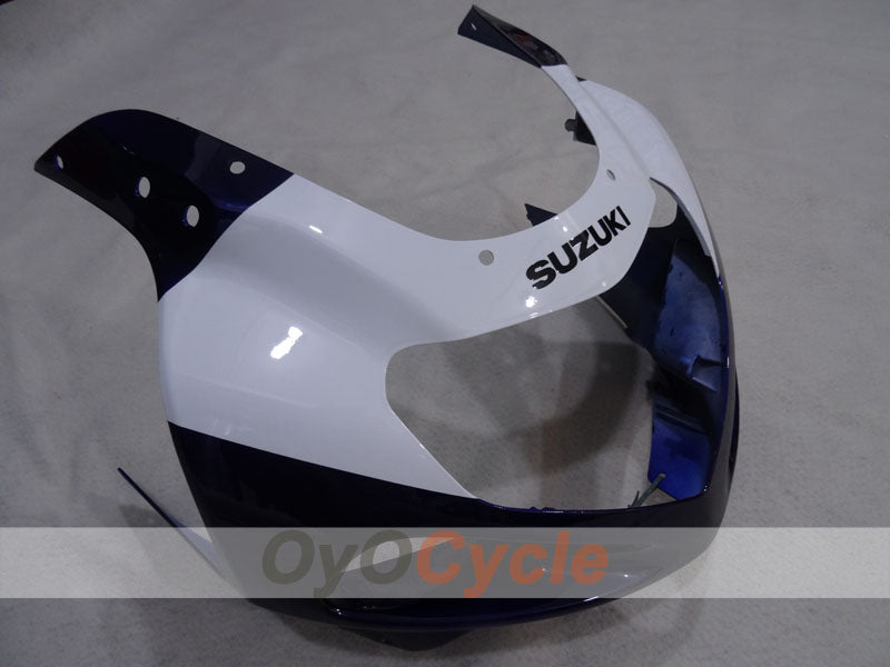 Injection Fairing kit for 01-03 GSX R600 - White, Black - Factory Style #OYO87905120