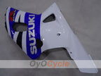Injection Fairing kit for 01-03 GSX R600 - White, Black - Factory Style #OYO87905120