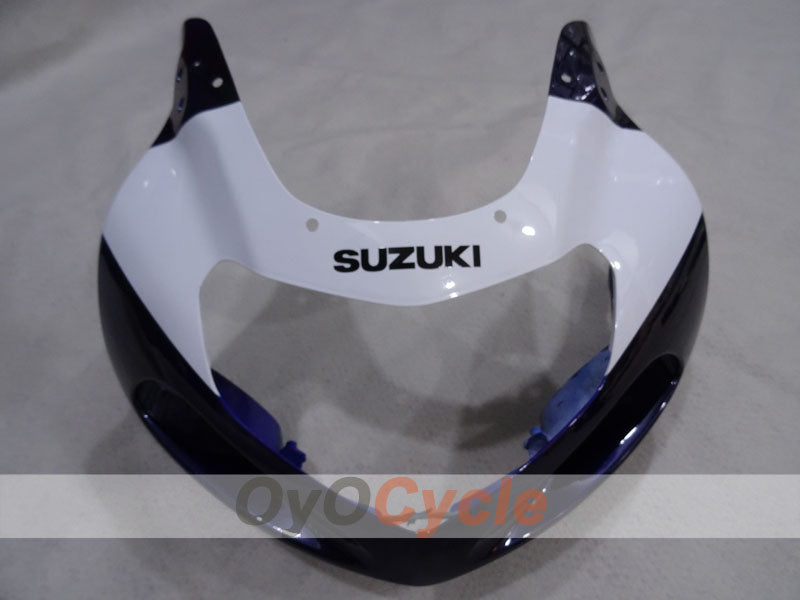 Injection Fairing kit for 01-03 GSX R600 - White, Black - Factory Style #OYO87905120