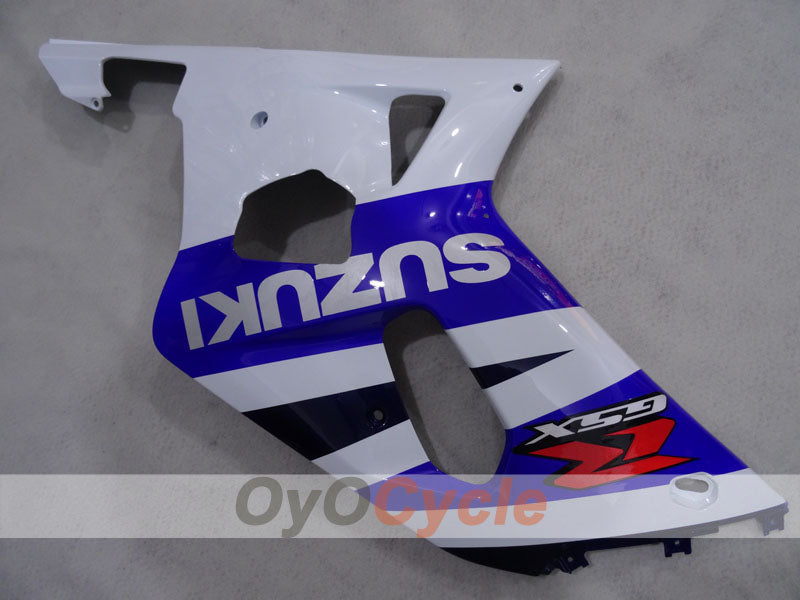 Injection Fairing kit for 01-03 GSX R600 - White, Black - Factory Style #OYO87905120