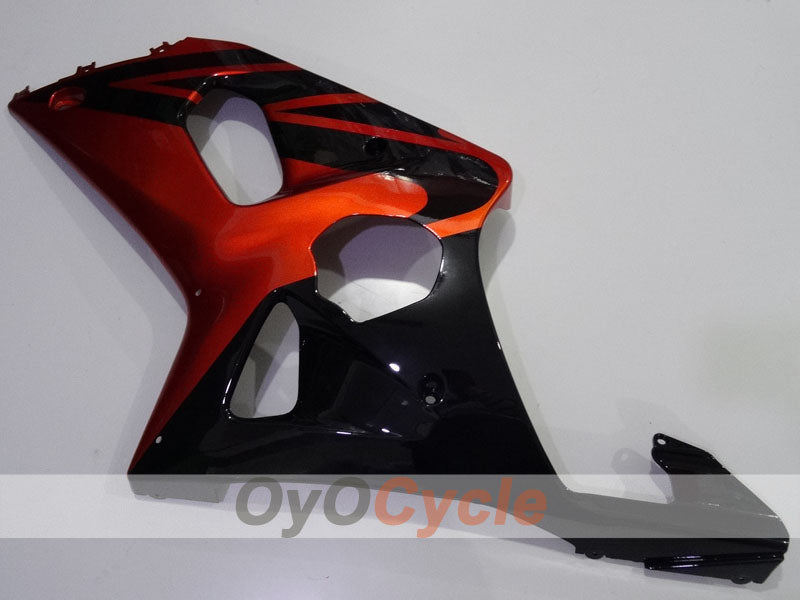 Injection Fairing kit for 00-03 GSX R750 - Orange, Black - Factory Style #OYO87901105